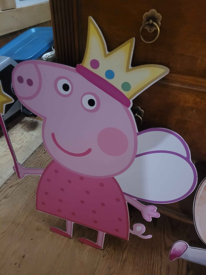 12 Paw Patrol and Peppa pig Aluminum CNC cut outs
