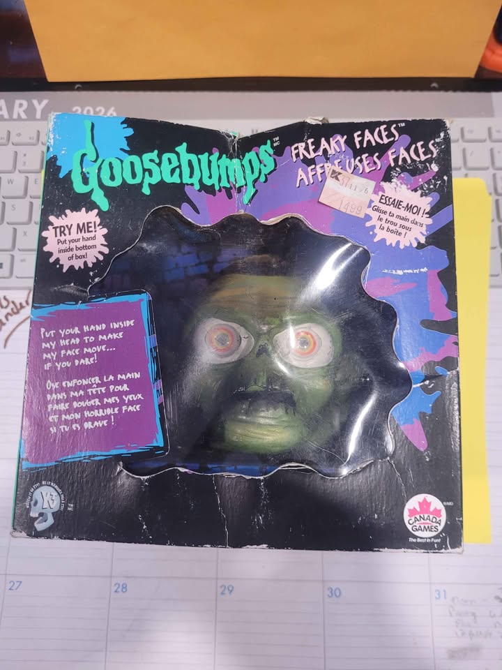 Goosebumps | Freaky Faces | In Original Box w/ Tape